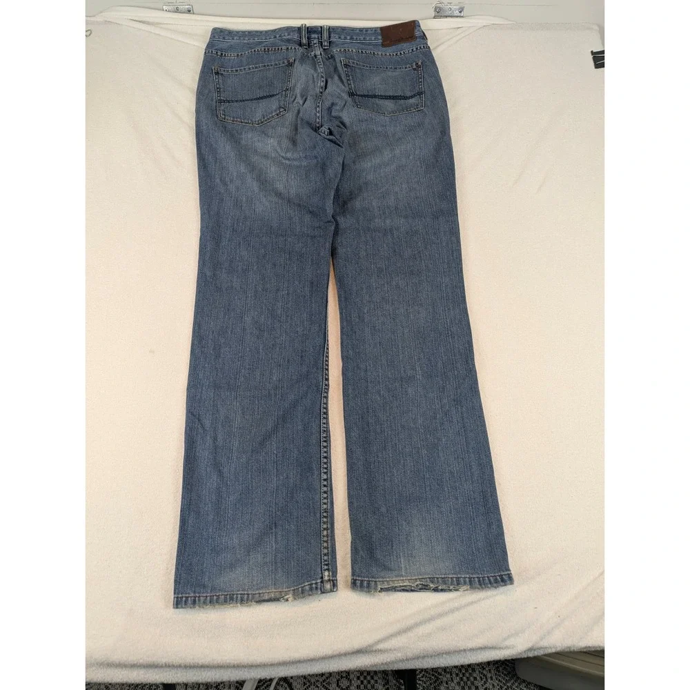 Tommy Bahama Mens Relaxed Straight Leg Blue Jeans Medium Wash Denim 31 Inseam